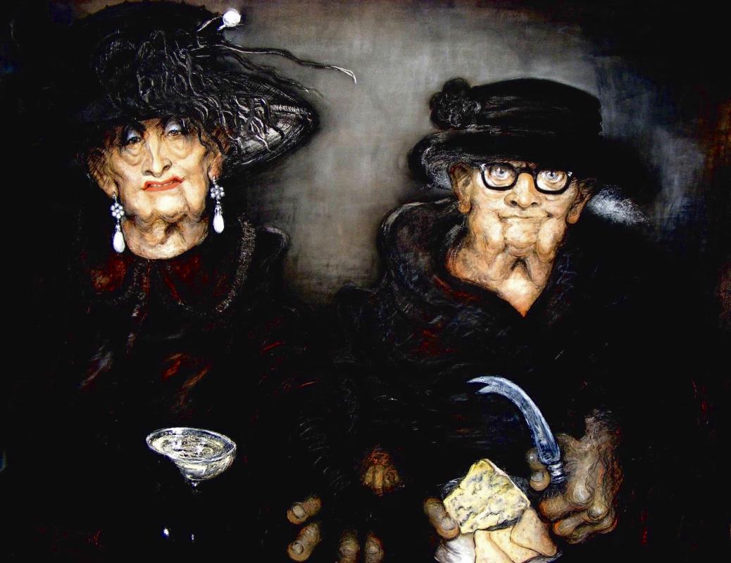 SIBLINGS IN BLACK HATS 